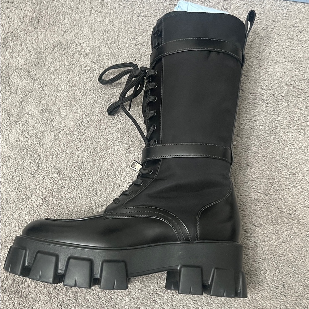 Prada Monolith Boots - Picture 5 of 13